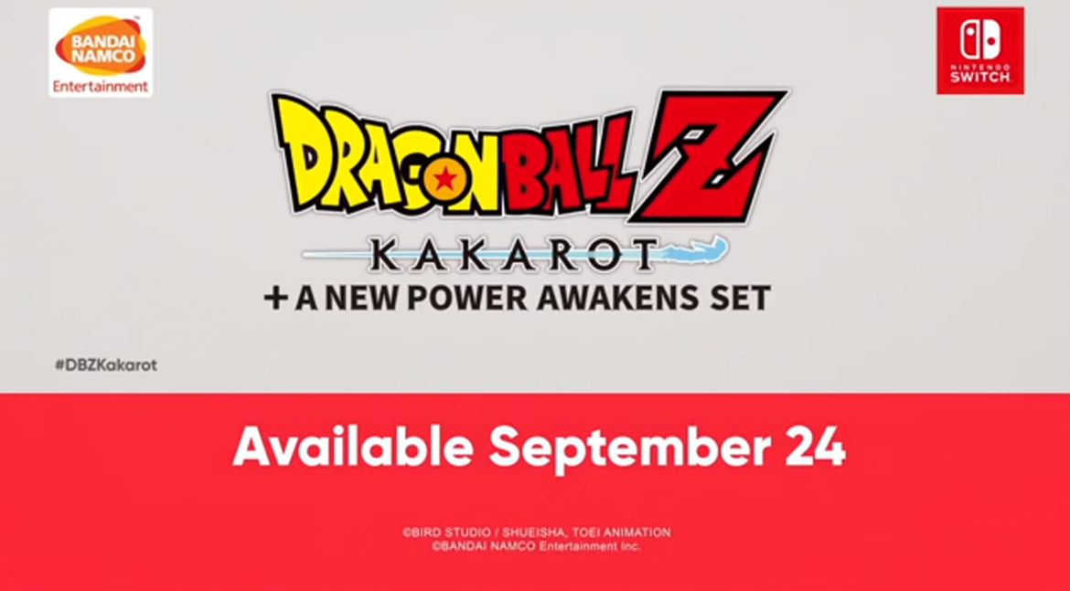 Dragon Ball Z lands on Switch Late 2021